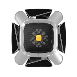 Корпус ПК без блока питания/ Case Geometric Future Model 2 The Ark, Mini-Tower, TG, no fans, 3xUSB-A 3.0, 1xUSB 3.2 Type-C, mATX, mITX Gray