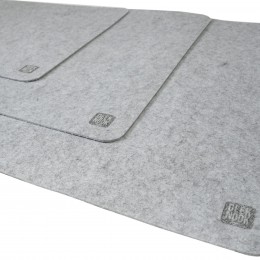 Коврик для мыши/ Mouse pad GEEK NOOK 120*60CM Light Gray Felt