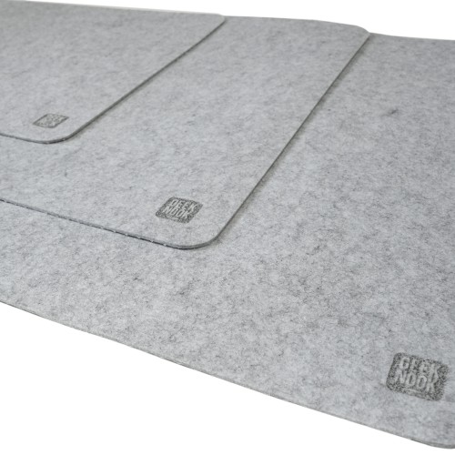 Коврик для мыши/ Mouse pad GEEK NOOK 120*60CM Light Gray Felt