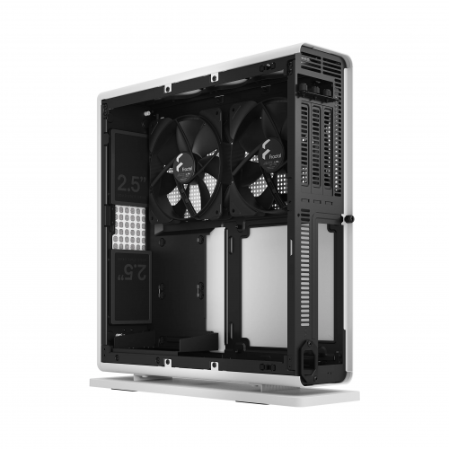 Корпус ПК Fractal Design Ridge White - mITX, 2x140mm, USB 3.2 и SFX PSU Support
