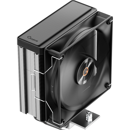 Кулер для процессора Ocypus Delta A40 Elite BK: Эффективное охлаждение (220W, 4-pin PWM, 120mm вентилятор, совместимость AM5/AM4)