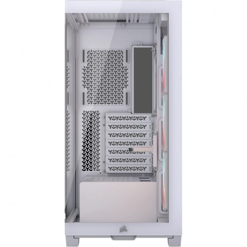 Купить корпус Corsair 3500X LX-R RGB iCUE LINK - Midi-Tower с ARGB, 3 вентилятора, USB 3.2, белый, для E-ATX, ATX, mATX, mITX