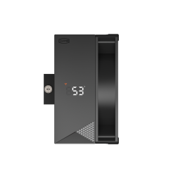 Кулер для процессора/ CPU Cooler PCCooler RT500 Digital ARGB BK (240W, 4-pin PWM, LED temp., 152mm, Al/Cu, 5x6mm, ARGB, 1x120mm, 73.32CFM, 34.9dBA, 2200RPM, S: 1851/1700/1200/115X, AM5/AM4, black)