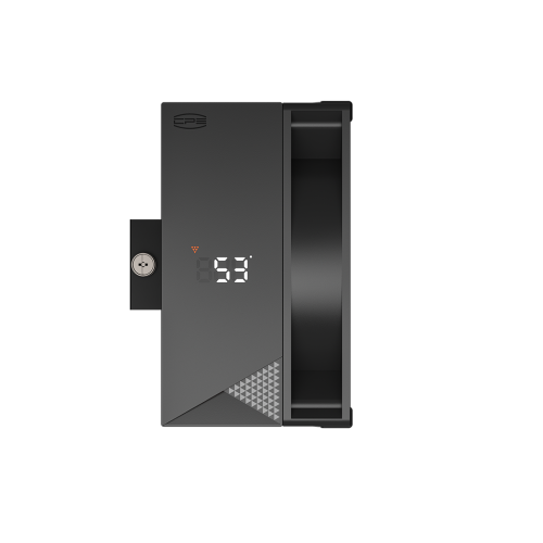 Кулер для процессора/ CPU Cooler PCCooler RT500 Digital ARGB BK (240W, 4-pin PWM, LED temp., 152mm, Al/Cu, 5x6mm, ARGB, 1x120mm, 73.32CFM, 34.9dBA, 2200RPM, S: 1851/1700/1200/115X, AM5/AM4, black) PcCooler