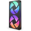 Кулер для корпуса ПК/ Case Cooler NZXT F240 RGB Core (120x120x25mm, 4-pin PWM, RGB, 75.12CFM, 30dBA, 2400RPM, Black, Single-Frame RGB Fan Unit) NZXT