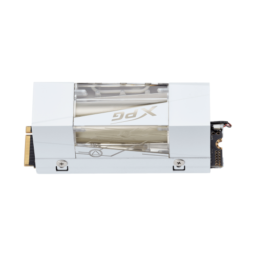 Твердотельный накопитель/ ADATA SSD XPG MARS 980 STORM, 1000GB, M.2(22x80mm), NVMe, PCIe 5.0 x4, 3D NAND, R/W 14000/10000MB/s, IOPs 1 600 000/1 650 000, TBW 740, DWPD 0.4, with Heat Sink (5 лет) ADATA