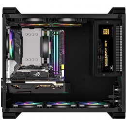 Корпус Accord ACC-GCUB4 черный mATX 1x92mm 1xUSB3.0 1xUSB3.1 audio [ACC-GCUB4]