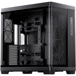 Корпус без блока питания/ Case JONSBO TK-4, Midi-Tower, TG, no fan, 2xUSB-A 3.0 + 1xUSB-C 3.2, ATX, mATX, mITX Black