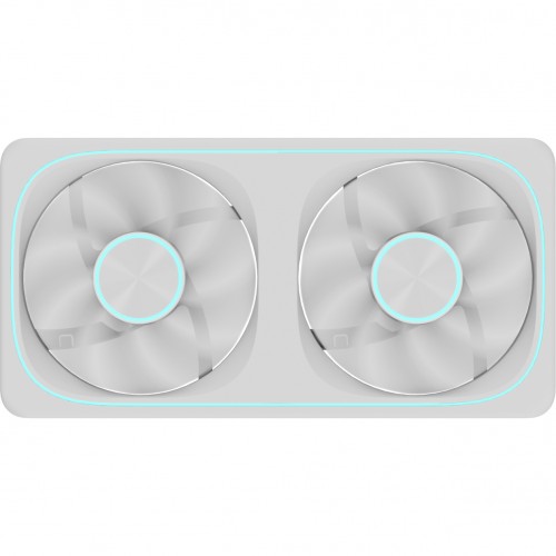 Вентилятор для корпуса Formula Air Fusion 2 ARGB 240х120x28 белый 4-pin (AIR FUSION 2 WH) Ret