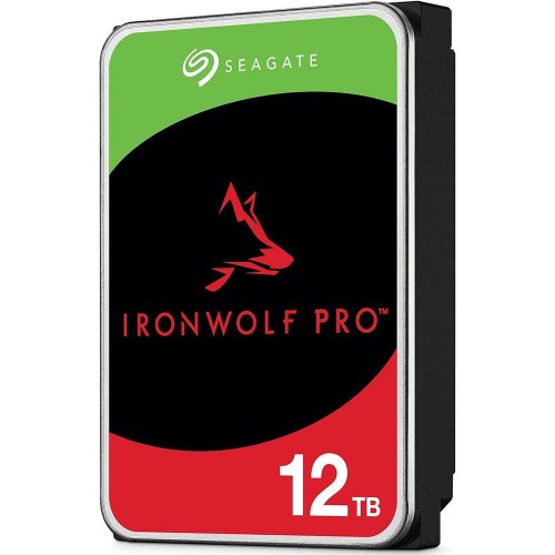 Жесткий диск Seagate Ironwolf Pro 12Tb SATA-III для NAS - 7200rpm, 256Mb кэш