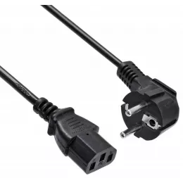 Кабель Buro BU-PCAB-3M-16A IEC C13 Евровилка 3м