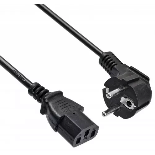 Кабель Buro BU-PCAB-3M-16A IEC C13 Евровилка 3м