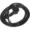 Кабель Buro BU-PCAB-3M-16A IEC C13 Евровилка 3м