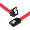 Кабель Buro ver3.0 SATA SATA угловой 0.5м (BU-SATA-SATA-ANG-LOCK) красный