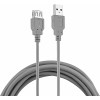 Кабель Buro USB A(m) USB A(f) 3м (BHP RET USB_AF30) серый (блистер)
