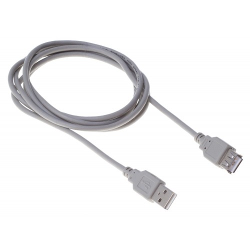 Кабель Buro USB A(m) USB A(f) 3м (BHP RET USB_AF30) серый (блистер)