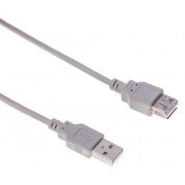 Кабель Buro USB A(m) USB A(f) 3м (BHP RET USB_AF30) серый (блистер)