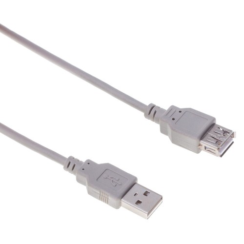 Кабель Buro USB A(m) USB A(f) 3м (BHP RET USB_AF30) серый (блистер)