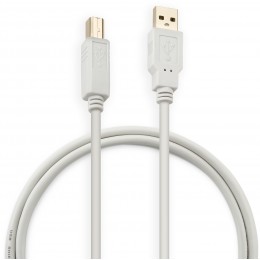 Кабель Buro USB A(m) USB B(m) 1.8м (USB2.0-AM/BM) серый