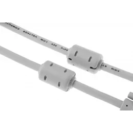 Кабель-удлинитель Buro CAB015S-06 VGA (m) VGA (f) 1.8м феррит.кольца серый