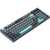 Клавиатура A4Tech FS300 PANDA ROCK: Механическая Игровая Клавиатура с LED Подсветкой и USB Подключением (Чёрный/Серый, 1.8м)