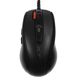Мышь A4Tech X-7120 черный оптическая 2000dpi USB 7but (X-710BK+X7-200MP)