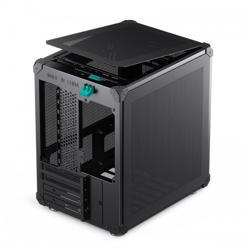 Корпус JONSBO C6 Mini-Tower без блока питания: стильный чёрный mATX/mITX с USB-A 3.0 и USB-C 3.1
