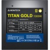 Блок питания Montech ATX 1000W TITAN GOLD Gen.5 с 80+ Gold сертификацией и 135mm вентилятором - идеальный выбор для мощных ПК