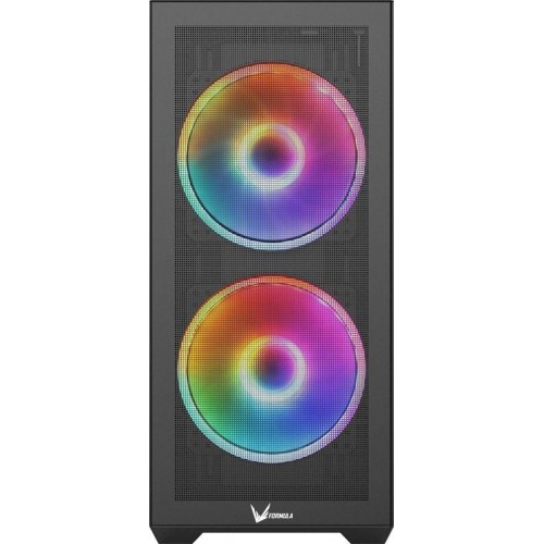 Корпус ATX Formula Air Power G5 DUO черный с поддержкой 5 вентиляторов и USB 3.0