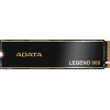 Твердотельный накопитель/ ADATA SSD LEGEND 900, 2048GB, M.2(22x80mm), NVMe 1.4, PCIe 4.0 x4, 3D NAND, R/W 7000/5400MB/s, IOPs н.д./н.д., TBW 1200, DWPD 0.06, with Heat Sink (5 лет) ADATA