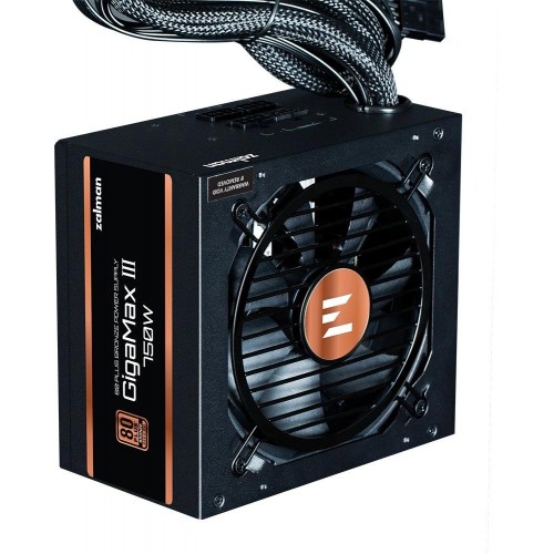 Блок питания Zalman ATX 750W ZM750-GV3 Gen.5 с сертификатом 80+ Bronze и 6xSATA - надежное решение для вашего ПК