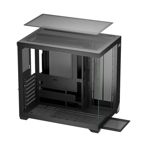 Корпус без блока питания/ Case PCCooler C3T700 BK, Midi-Tower, TG, no fans, 1xUSB-A 3.0 + 1xUSB-A 2.0 + 1xUSB-C, ATX, mATX, mITX Black PcCooler