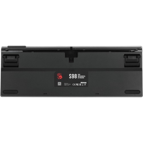 Механическая клавиатура A4Tech S98 RED для геймеров с LED подсветкой и USB подключением (1.8м)