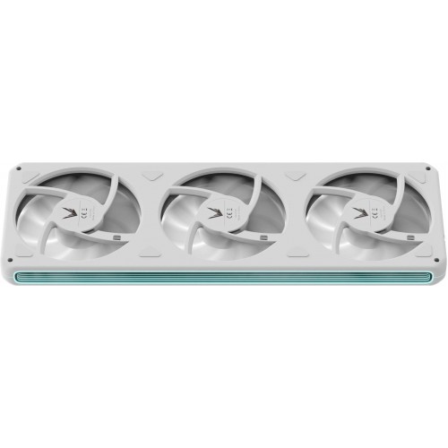 Вентилятор Formula Air Fusion 3 ARGB 360x120x28 мм белый - тихий 4-pin (34.95 дБ) для оптимального охлаждения корпуса