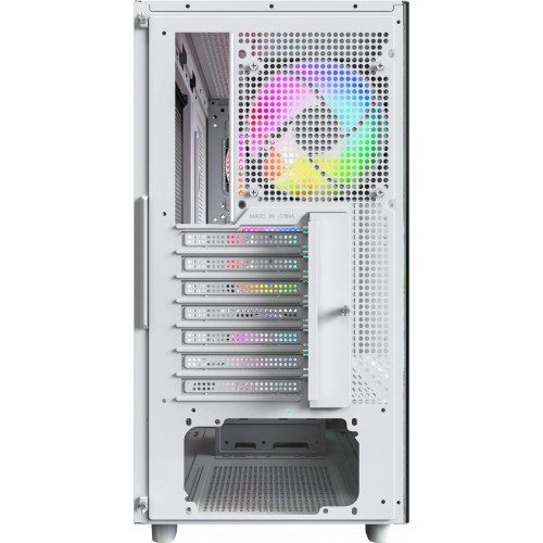 Корпус Montech XR Wood белый ATX с 3 вентиляторами 120mm и 2xUSB3.0 - идеальный выбор для вашего ПК
