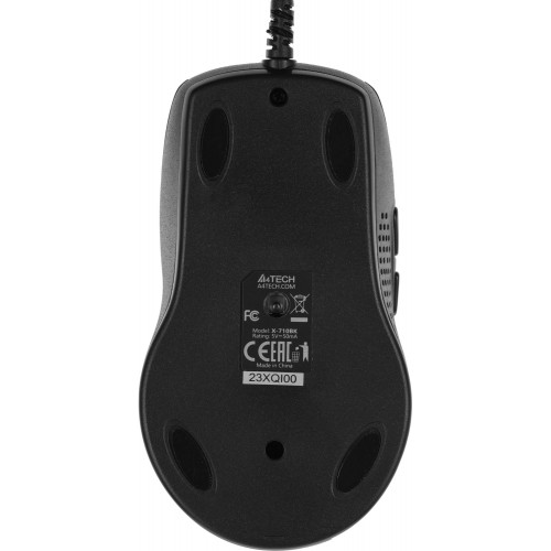 Мышь A4Tech X-7120 черный оптическая 2000dpi USB 7but (X-710BK+X7-200MP)