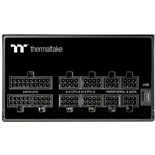 Купить блок питания Thermaltake ATX 750W Toughpower iRGB Plus с 80+ Gold, 9xSATA и LED-освещением - надежное решение для вашего ПК