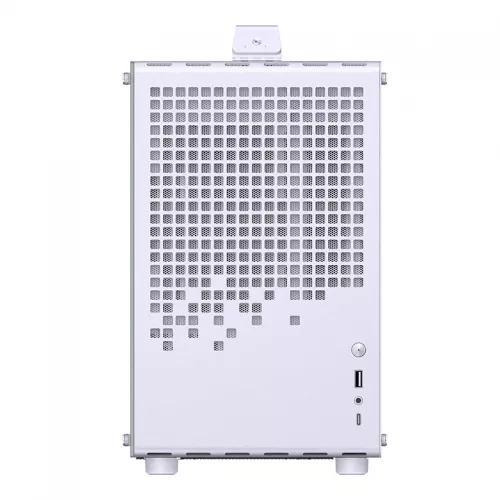 Корпус JONSBO Z20 Mini-Tower без блока питания: стильный белый кейс для mATX и mITX с USB-A 3.2 и USB-C 3.2