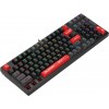 Механическая клавиатура A4Tech S98 RED для геймеров с LED подсветкой и USB подключением (1.8м)
