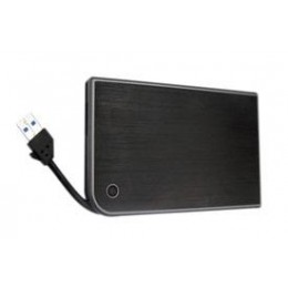 Внешний корпус для HDD/SSD AgeStar 3UB2A14 SATA II пластик/алюминий черный 2.5" [3UB2A14(BLACK)]