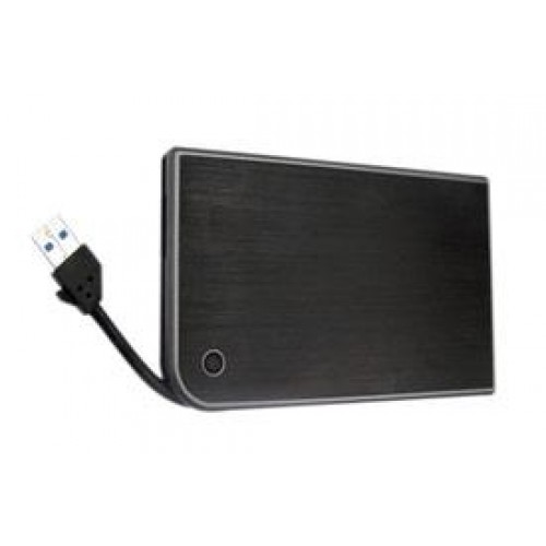 Внешний корпус для HDD/SSD AgeStar 3UB2A14 SATA II пластик/алюминий черный 2.5" [3UB2A14(BLACK)]
