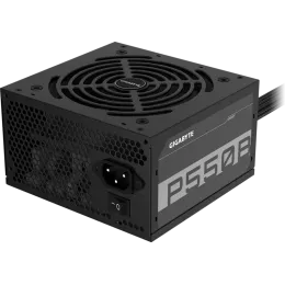 Блоки питания/ Power Supply Gigabyte GP-P550B, 550W 80+ Bronze (ATX, 2.31, Non-modular, 1x24(20+4)pin, 1x4+4-pin CPU, 3xMolex, 2x6+2-pin PCIe, 6xSATA3, Active, 120x120mm, 150x140x86mm, APFC, black)