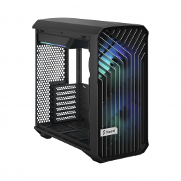 Корпус ПК без блока питания/ Case Fractal Design Torrent Compact RGB TG Light Tint, Midi-Tower, 2x180mm RGB, 2xUSB-A 3.2 + 1xUSB 3.2 Type-C E-ATX, SSI-CEB, ATX, mATX, mITX Black