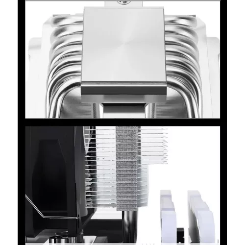 Кулер для процессора/ CPU Cooler Thermalright Phantom Spirit 120 SE ARGB (4-pin PWM, 154mm, Ni/CU, 7x6mm, ARGB, 2x120mm, 66.17CFM, 25.6dBA, 1500RPM, S: 1700, 1200, 115X, AM5, AM4)