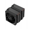 Кулер для процессора/ CPU Cooler PCCooler RT620 Digital BK (250W, 4-pin PWM, LED temp., 157mm, Al/Cu, 6x6mm, 2x120mm, 73.32CFM, 34.9dBA, 2200RPM, S: 1851/1700/1200/115X, AM5/AM4, black) PcCooler