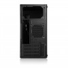 Корпус Foxline FL-728TG без блока питания, mATX, черный с USB 3.0, USB Type-C и ARGB подсветкой