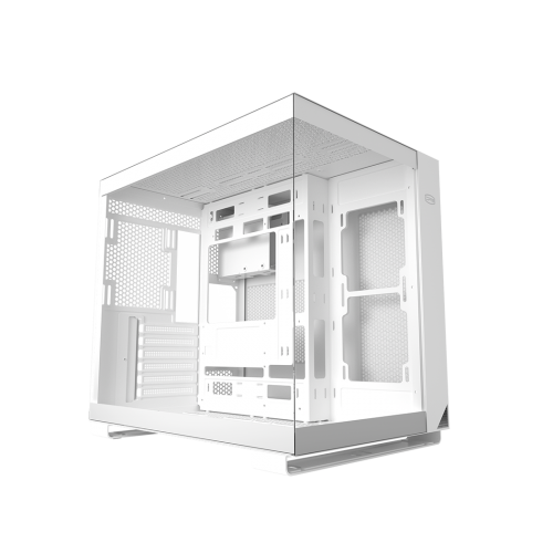 Корпус PCCooler C3 T500 WH - Midi-Tower без блока питания с USB-C 3.1 и USB-A 3.0, идеальный для ATX, mATX, mITX