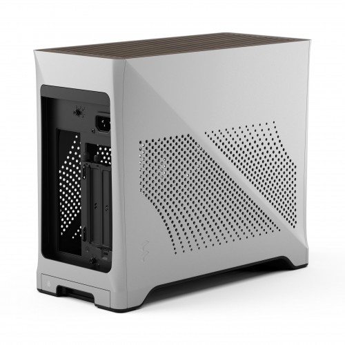Корпус ПК без блока питания/ Case Fractal Design Era 2, SFF, 2x120mm, 2xUSB-A 3.0 + 1xUSB 3.2 Type-C, SFX PSU Support, mITX Silver Fractal Design