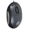 Оптическая мышь Оклик 105S черная 800dpi с USB для ноутбука - 3 кнопки (400941)