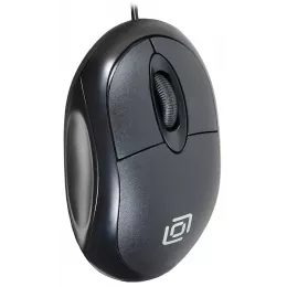 Мышь Оклик 105S черный оптическая 800dpi USB для ноутбука 3but (400941)